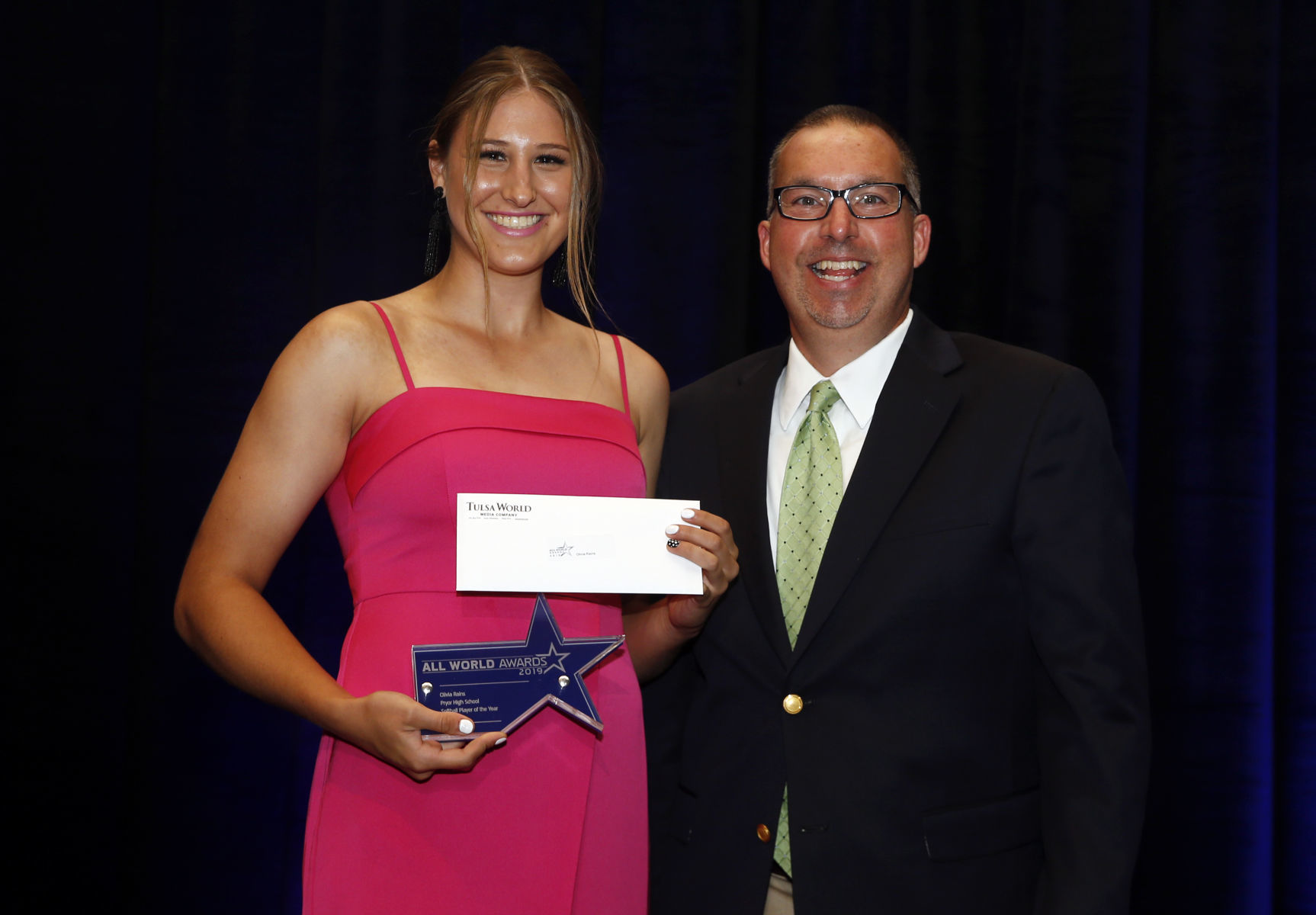 Tulsa World Softball Player of the Year: Olivia Rains, Pryor